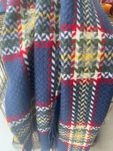 Load image into Gallery viewer, Large cashmere and lambswool mix scarf/throw