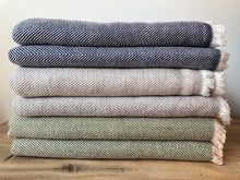 Load image into Gallery viewer, Herrinbone Cashmere Blankets