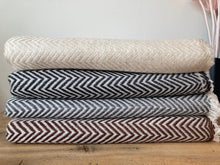 Load image into Gallery viewer, Herrinbone Cashmere Blankets