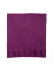 Load image into Gallery viewer, Cashmere scarf- purple grape