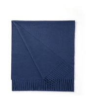Load image into Gallery viewer, Cashmere scarf- twilight blue