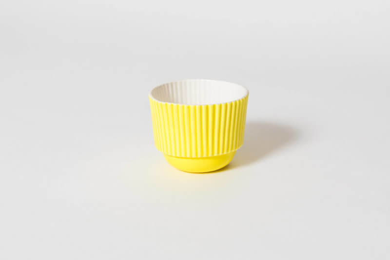 Stripy Mug Yellow