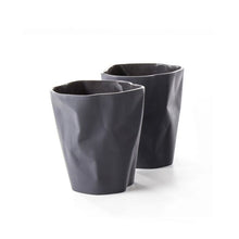 Load image into Gallery viewer, Bent Cups Black