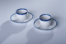 Load image into Gallery viewer, Blue Line espresso cup
