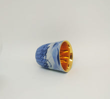 Load image into Gallery viewer, Royal Gold and Blue Cup