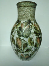 Load image into Gallery viewer, Denby &quot;Bourne&quot; pattern vase by Glyn Colledge

