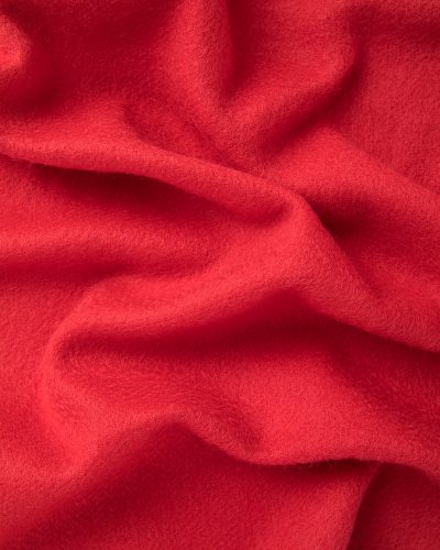 Cashmere scarf- ribbon red