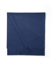 Load image into Gallery viewer, Cashmere scarf- twilight blue
