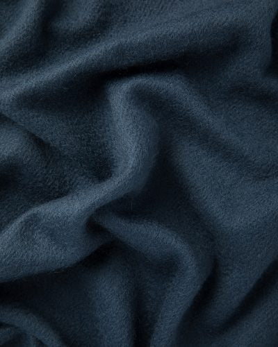 Cashmere scarf- Eclipse Blue