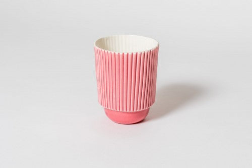 Stripy Mug Pink