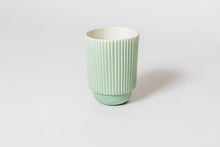 Load image into Gallery viewer, Stripy Mug Green
